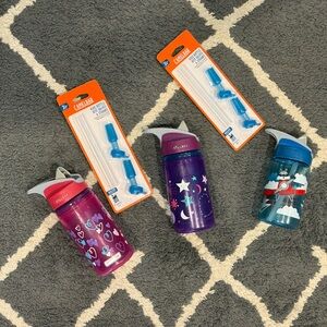 Camelbak Kids Water Bottles - Purple, Pink and Blue